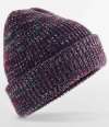 BB328 B328 Beechfield Campfire Beanie Navy Speck colour image
